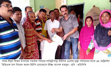 লাহিড়ীপাড়ায় ৩২শ দুস্থ্য পরিবারের মাঝে ভিজিডি কার্ডের চাল বিতরন