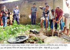 বগুড়ার গোকুলে পায়খানার সেপ্টিট্যাংকি থেকে এক যুবকের গলিত লাশ উদ্ধার