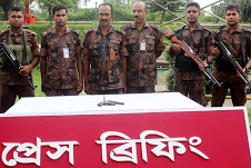 ঠাকুরগাঁওয়ে বিজিবির সংবাদ সম্মেলন