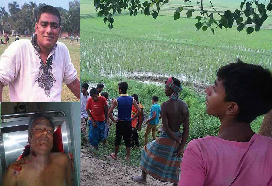 সোনাতলায় দূর্বেত্তের ছুরিকাঘাতে রেন্ট এ কার ব্যাবসায়ী মামুন নিহতঃ এলাকায় শোকের মাতম