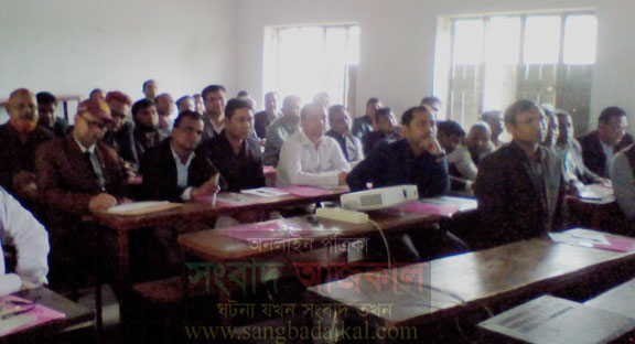 ৫ম উপজেলা পরিষদ নির্বাচন উপলক্ষে সোনাতলায় প্রিজাইডিং ও পোলিং অফিসারদের প্রশিক্ষণ