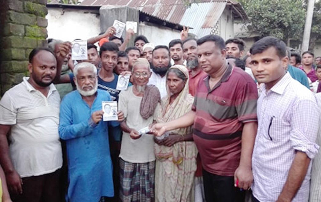 শিবগঞ্জে রায়নগর ইউপি উপ-নির্বাচনে স্বতন্ত্র চেয়ারম্যান প্রার্থী শফিকের গণসংযোগ