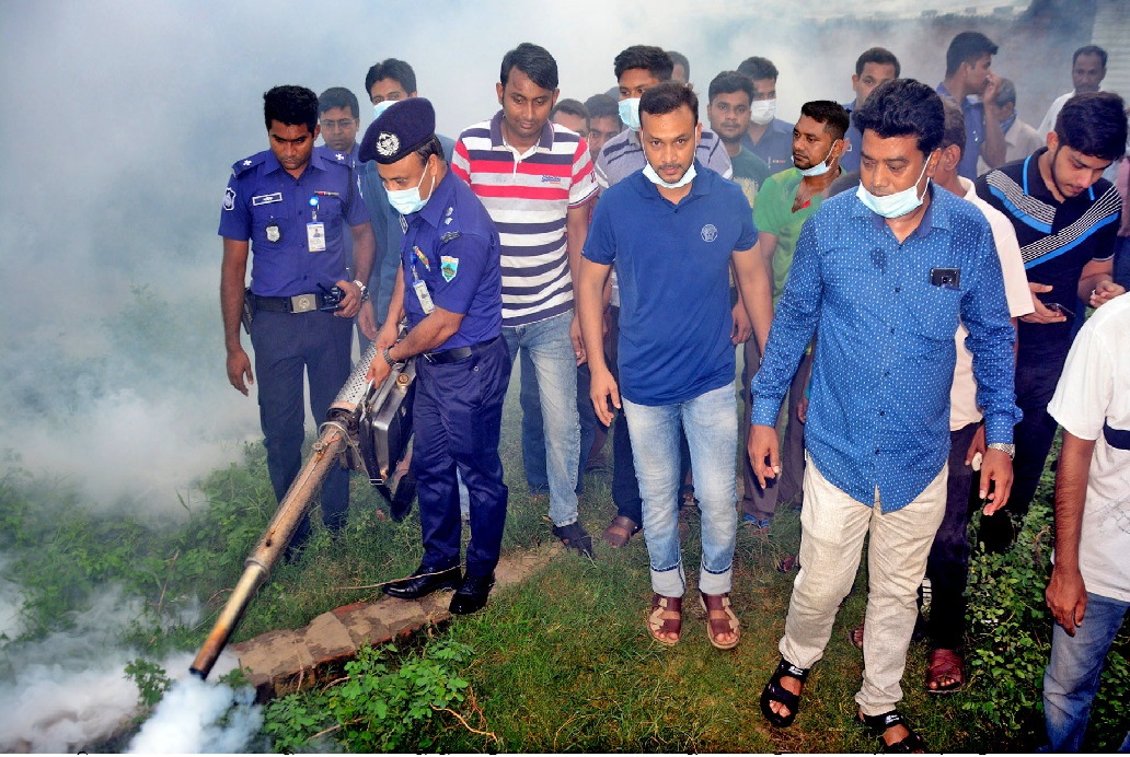 ডেঙ্গু প্রতিরোধে সকল শ্রেনী পেশার মানুষদের এগিয়ে আসতে হবে- বগুড়া পুলিশ সুপার