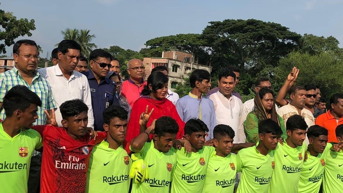 ঝিকরগাছায় বঙ্গবন্ধু শেখ মুজিবুর রহমান গোল্ডকাপ টুর্নামেন্ট উদ্বোধন