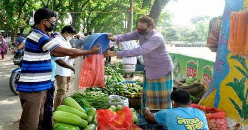 বাজারের পণ্য থেকেও ছড়াতে কোভিট -১৯