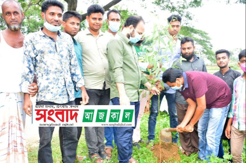 বগুড়া ১৭নং ওয়ার্ড স্বেচ্ছাসেবক লীগের উদ্যোগে বৃক্ষ রোপন কর্মসূচি পালিত