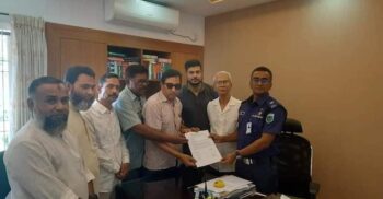 Panna Sir in Bogra Memorandum to Ministry of Home Affairs through SP